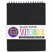 Black Paper Sketch Pad