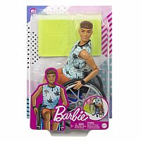 Barbie® Fashionistas™ Ken Doll with Wheelchair and Ramp