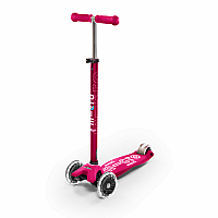 Maxi Deluxe LED Pink Scooter