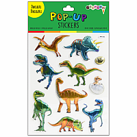 Dinosuars Pop-Up Stickers