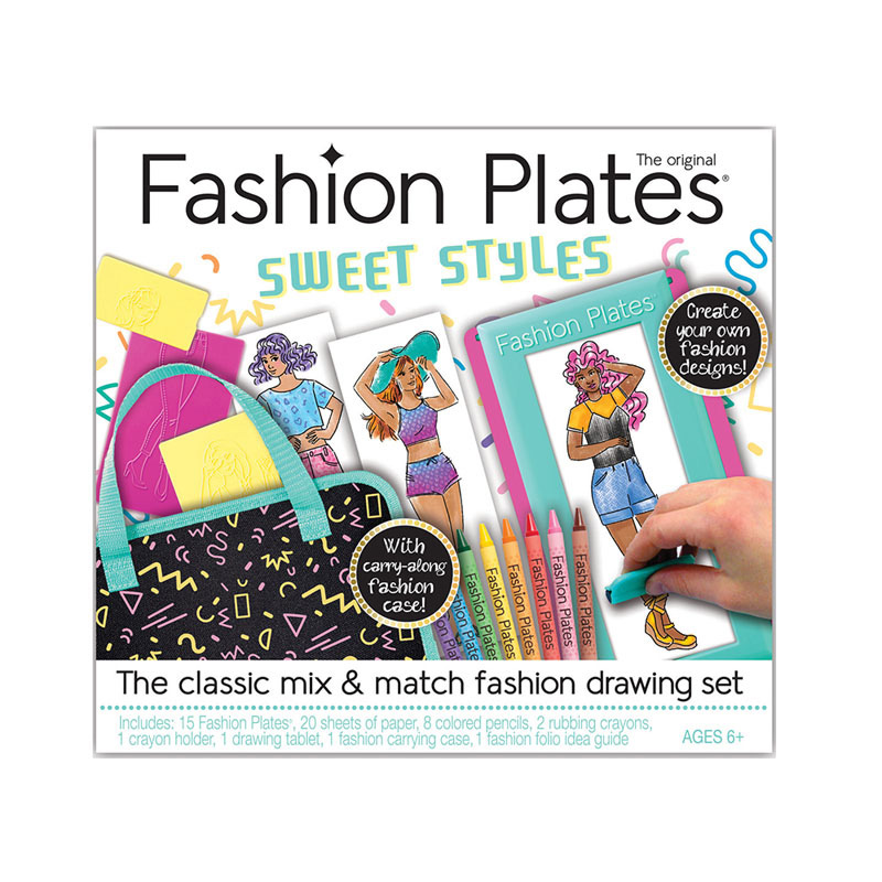 Sweet Styles Fashion Plates - Fun Stuff Toys