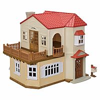 Calico Critters Red Roof Country Home with Secret Attic