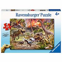 60 pc Dinosaur Dash Puzzle
