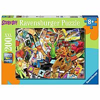 200 pc Scooby Doo Haunted Game Puzzle