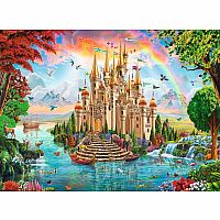 100 pc Rainbow Castle Puzzle