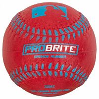 MLB ProBrite Rubber Tee Ball