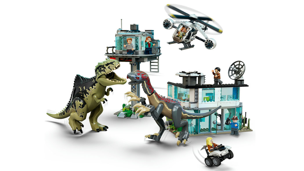 effektivitet At bygge snyde LEGO® Jurassic World Giganotosaurus & Therizinosaurus Attack - Fun Stuff  Toys
