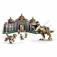 LEGO® Jurassic Park Visitor Center: T. Rex & Raptor Attack