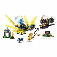 LEGO® NINJAGO® Nya and Arin’s Baby Dragon Battle