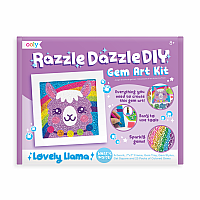 Lovely Llama Gem Art Razzle Dazzle Kit