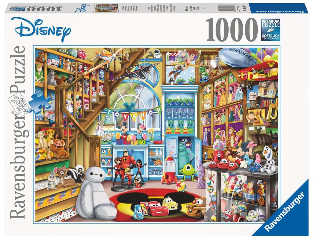1000 pc Disney and Pixar Puzzle - Fun Stuff Toys