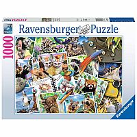 1000 pc Traveler's Animal Journal Puzzle