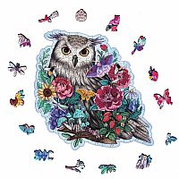 150 pc Mysterious Owl Wooden Puzzle