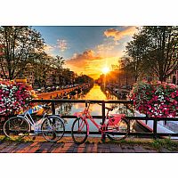 1000 pc Bicycles in Amsterdam Puzzle