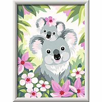CreArt Painting by Numbers Koala Cuties