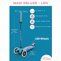 Maxi Deluxe LED Aqua Scooter