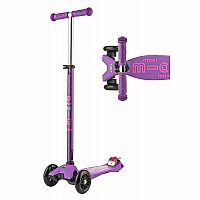 Maxi Deluxe LED Purple Scooter