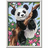 CreArt Painting by Numbers Playful Panda