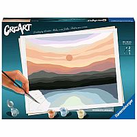 CreArt Painting by Numbers Minimalistic Landscape