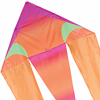 Flo-Tail Delta Kite - Pink Gradient