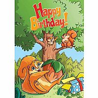Pop N Play - Birthday Squirrel