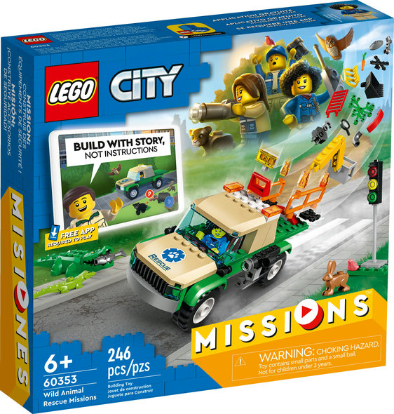 mel bodsøvelser Slutning LEGO® City Wild Animal Rescue Missions - Fun Stuff Toys