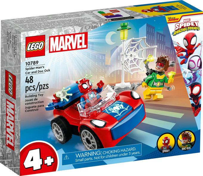 LEGO Marvel Spidey Carro do Spider-Man e Doc Ock - 10789