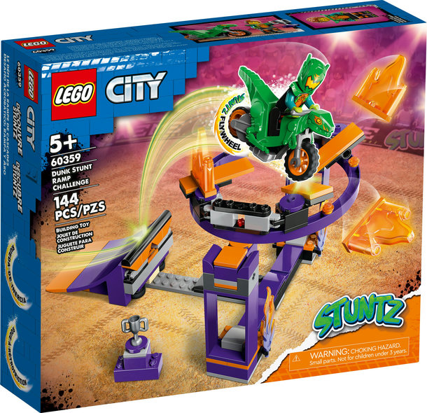 LEGO® City Stuntz Dunk Stunt Ramp Challenge - Fun Stuff Toys