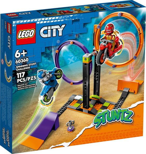 LEGO® City Stuntz Spinning Stunt Challenge - Fun Stuff Toys