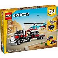 LEGO® Creator 3in1 Flatbed Truck with Helicopter