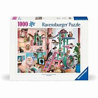 1000 pc Cat Tree Heaven Puzzle