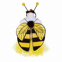 Glitter Bumblebee Tutu Wings Headband