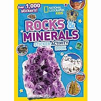 National Geographic Kids Rocks and Minerals Sticker Book