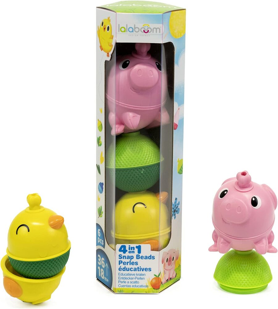 Lalaboom Pig and Chick - Fun Stuff Toys