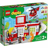 LEGO® DUPLO® Fire Station and Helicopter