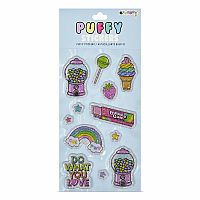 Gumball Machine Puffy Sticker
