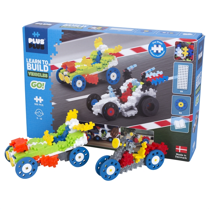 Plus-Plus Learn To Build - Vehicles - Fun Stuff Toys