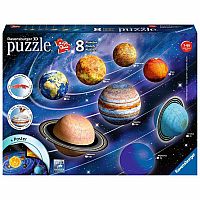 3D Puzzle Solar System - 522 pc