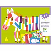 Large Animals Sticker Kit