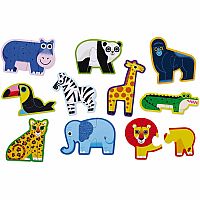 Two Piece Animal Puzzles