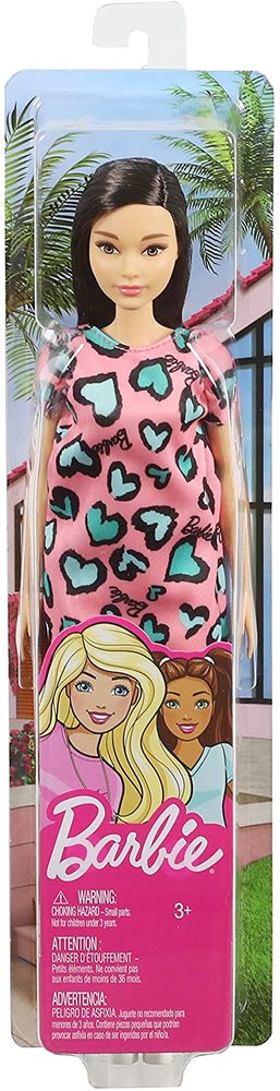 Pink Heart Dress Mattel GHW46 Barbie Basic Chic Doll - Brand New 