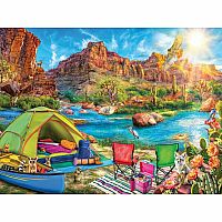 1500 pc Canyon Camping Puzzle
