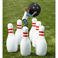 Indoor/Outdoor Giant Inflatable Bowling Game