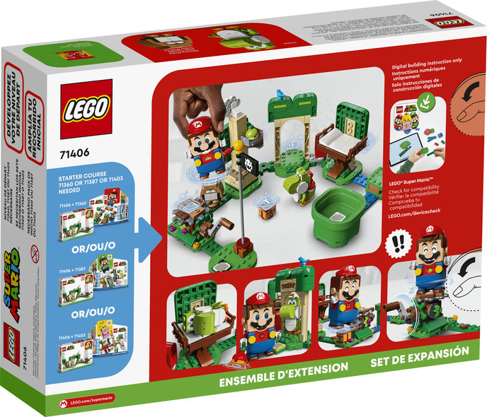 Tolk tale Åh gud LEGO® Super Mario™ Yoshi's Gift House Expansion Set - Fun Stuff Toys
