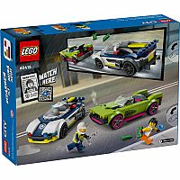 LEGO® City Police Car and Muscle Car Chase 
