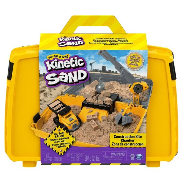 Kinetic Sand Construction Site Folding - Fun Stuff Toys