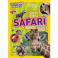 National Geographic Kids On Safari Sticker Book