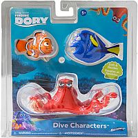 Dive Characters Finding Dory