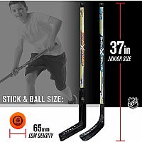NHL® Street Hockey Stick and Ball Set