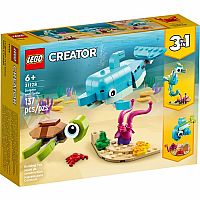 LEGO® CREATOR 3 in 1 Dolphin and Turtle